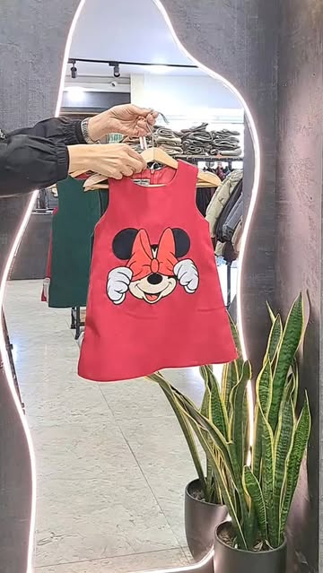 سارافون یلدایی مخمل سبز و قرمز